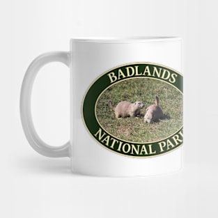 Prairie Dogs at Badlands National Park in South Dakota Mug